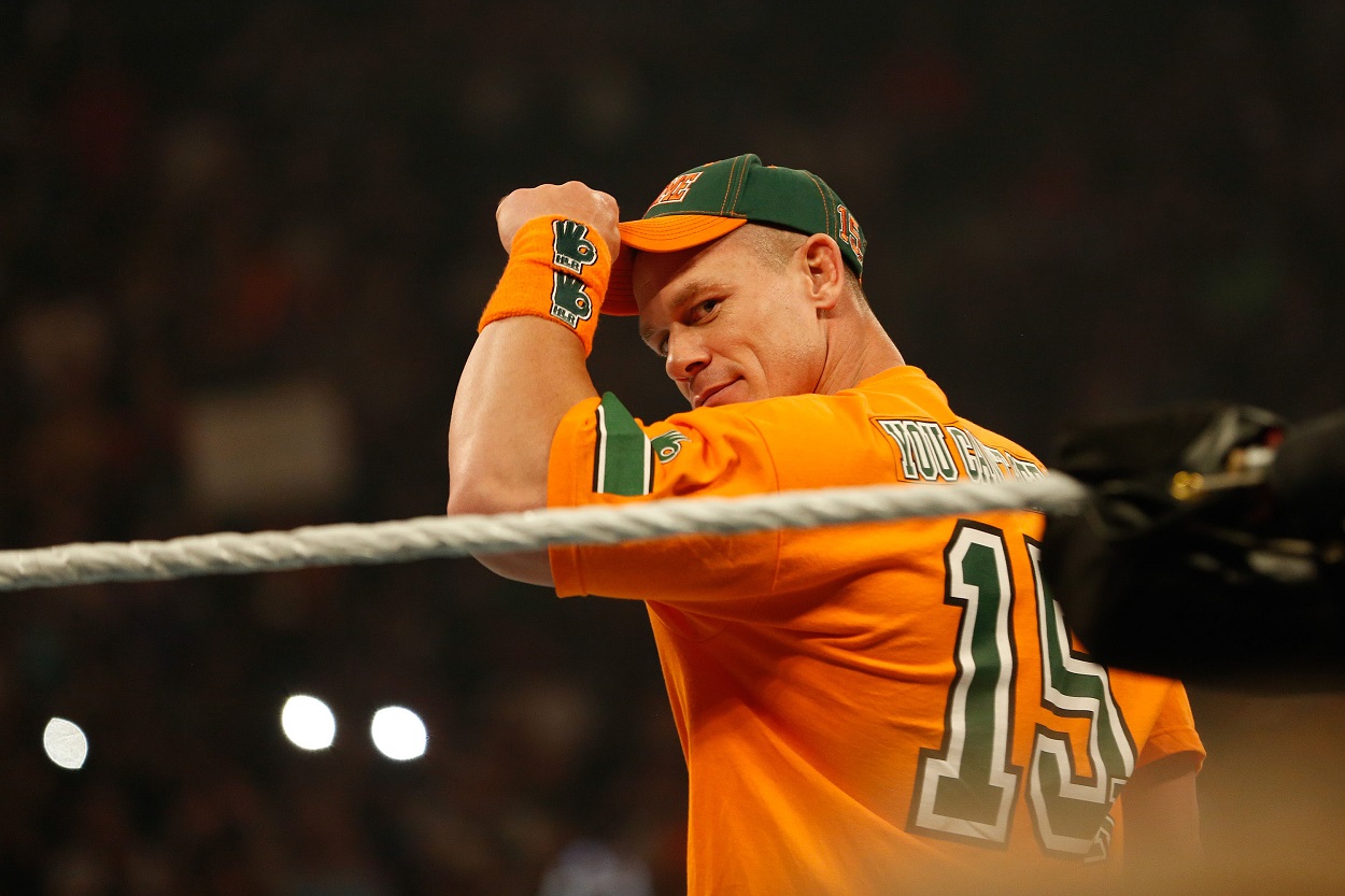 John Cena at the 2015 edition of WWE SummerSlam