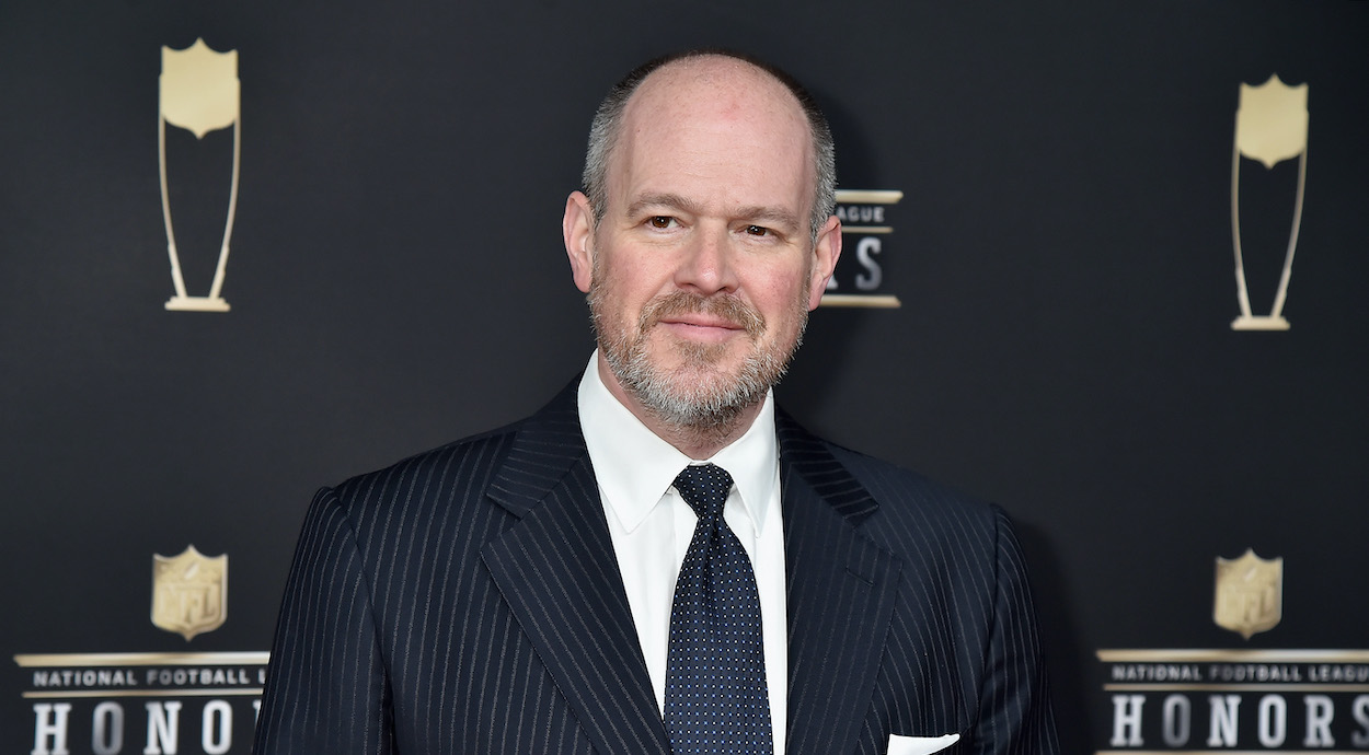 Rich Eisen in 2019. The NFL Network host and Michigan grad recently spoke at the 2022 NFL Hall of Fame induction weekend.