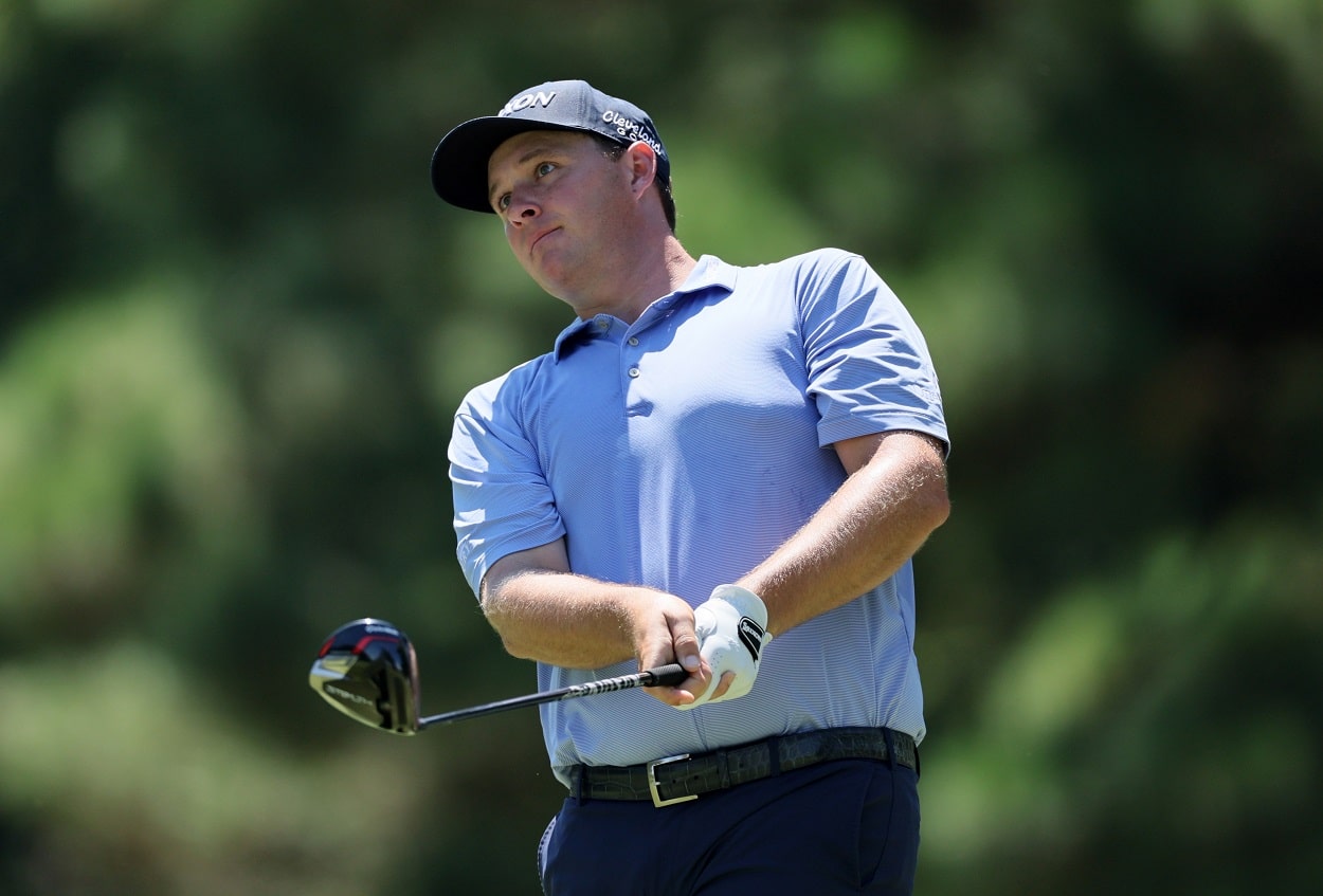 Sepp Straka during the third round of the 2022 FedEx St. Jude Championship at TPC Southwind