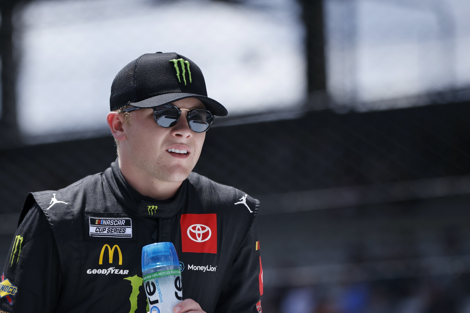 Ty Gibbs during driver intros