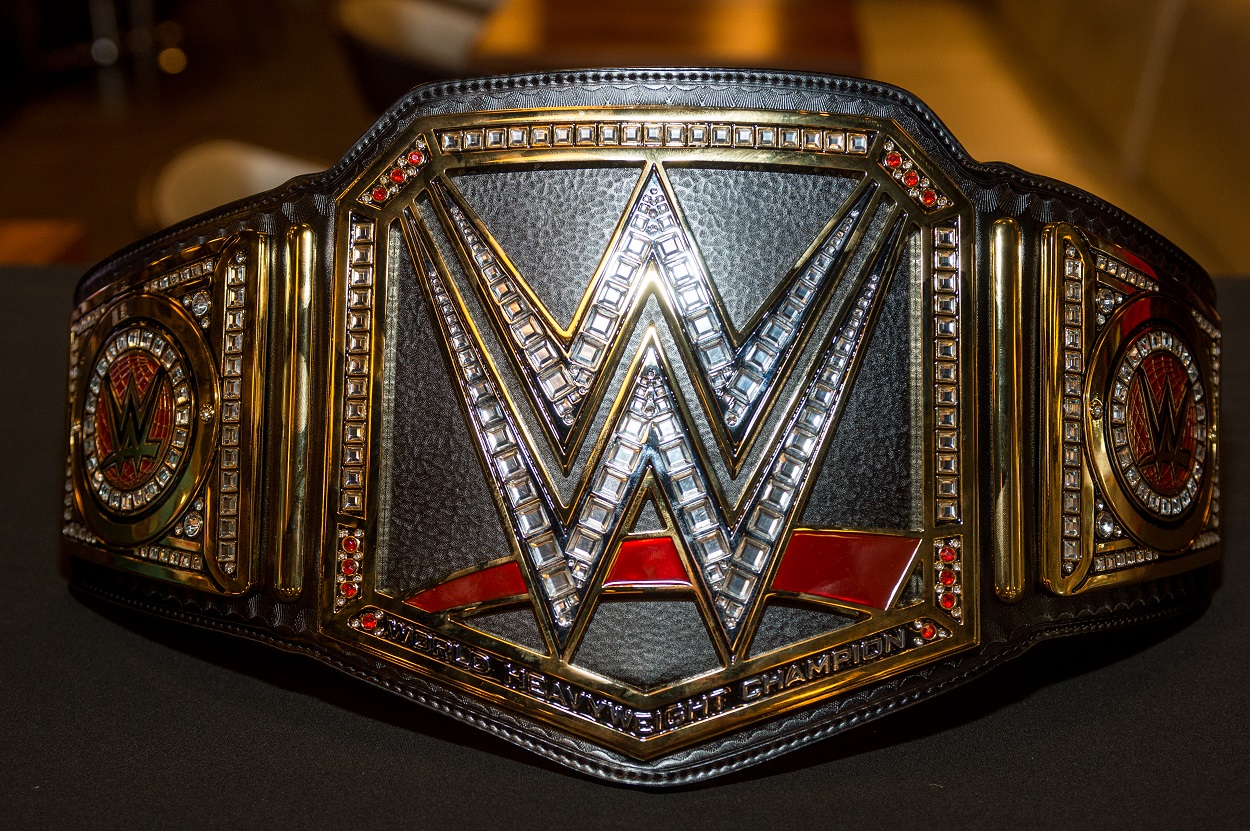 The WWE Championship belt