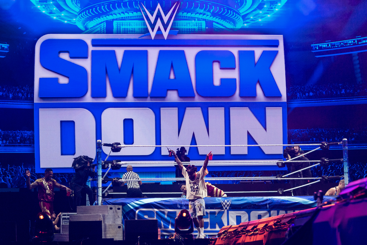 WWE 'Friday Night SmackDown' in 2021. Superstar Karrion Kross came back on last week's episode of 'SmackDown'