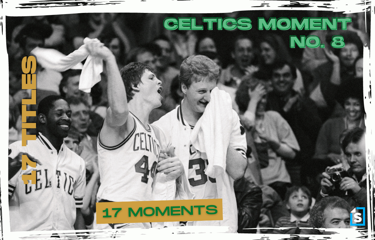 Larry Bird’s Steal, Assist Stuns Pistons and Swings Eastern Conference Finals Momentum: Boston Celtics Championship History Moment No. 8