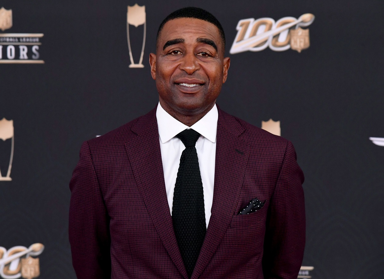 Cris Carter at the NFL Honors ceremony in 2020