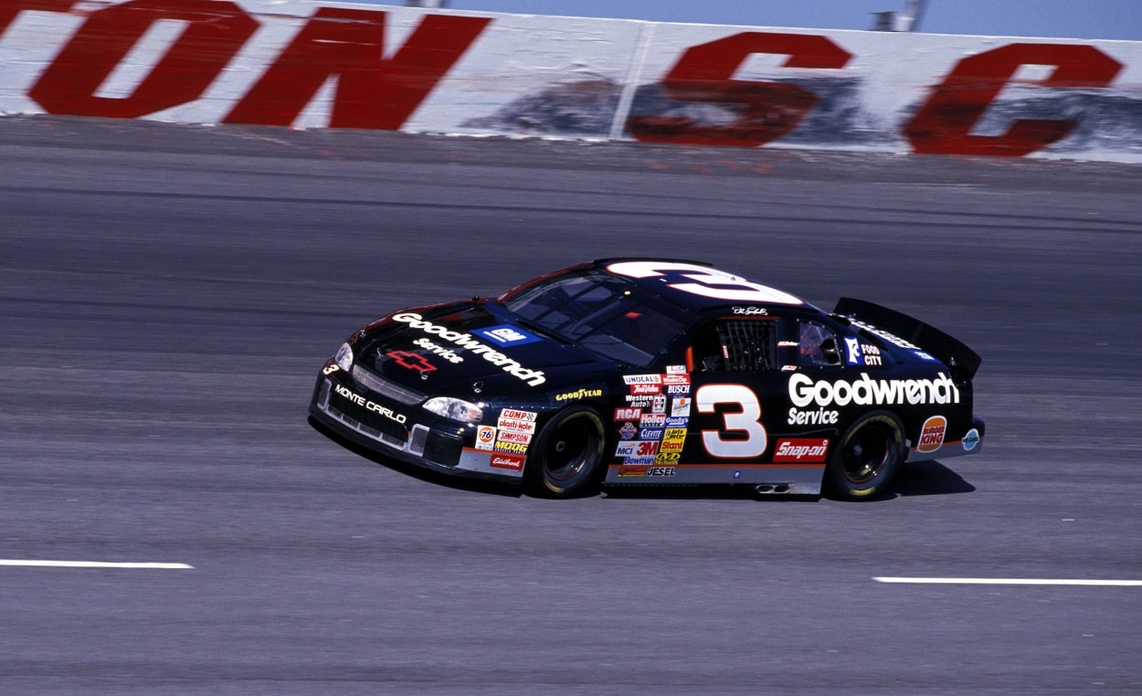 NASCAR Cup Series legend Dale Earnhardt Sr. in the No. 3 car