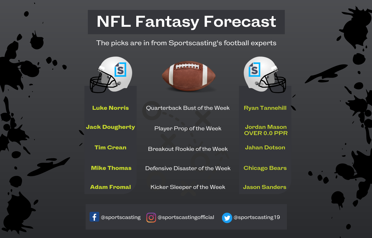 NFL Fantasy Football Forecast Week 2 Busts, Breakouts, Sleepers, and More