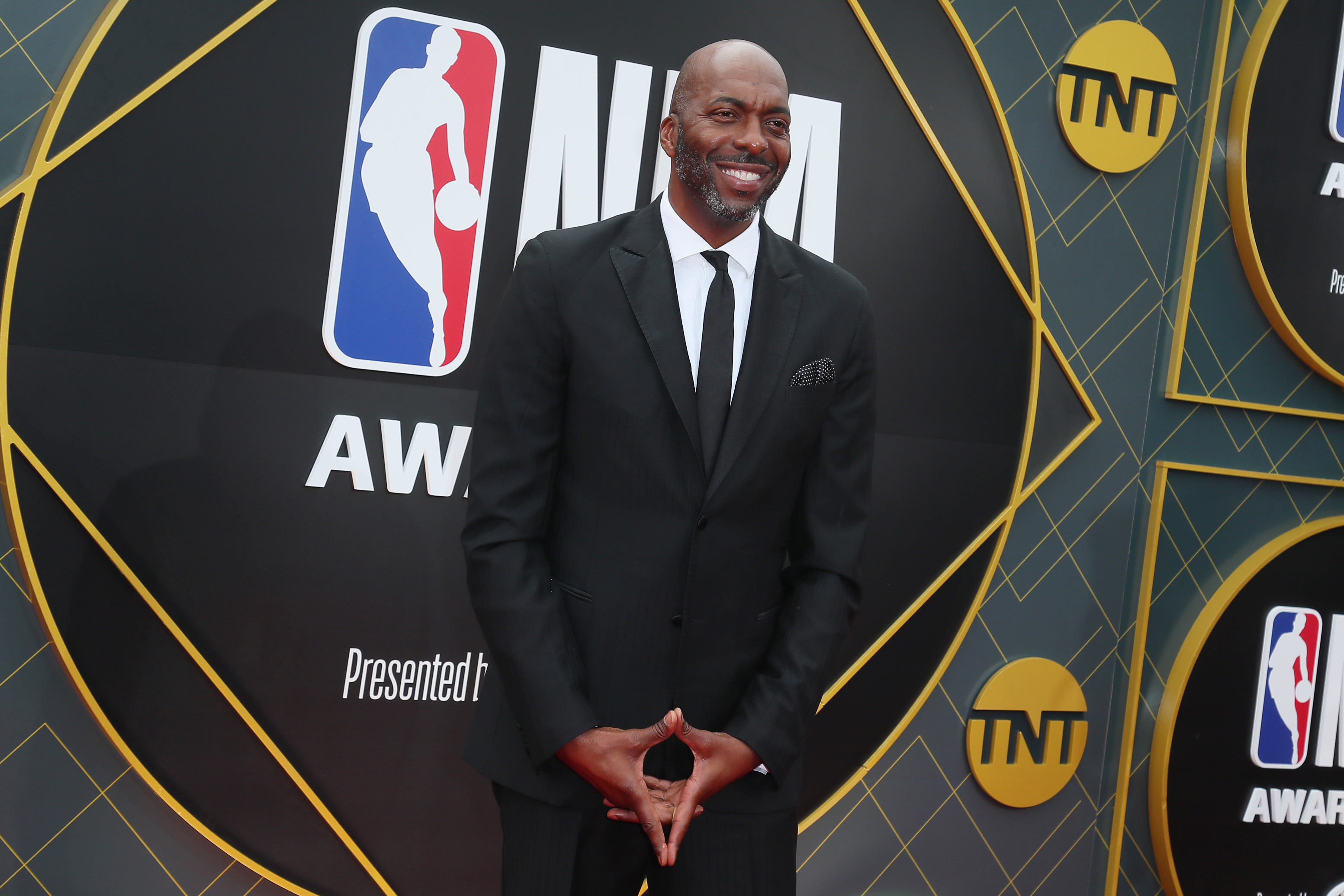 John Salley attends 2019 NBA Awards.