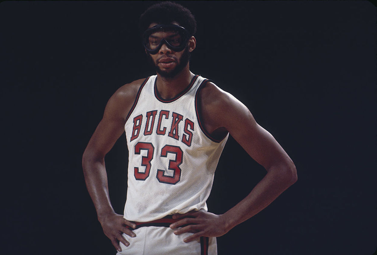 Kareem Abdul-Jabbar during his time with the Milwaukee Bucks.
