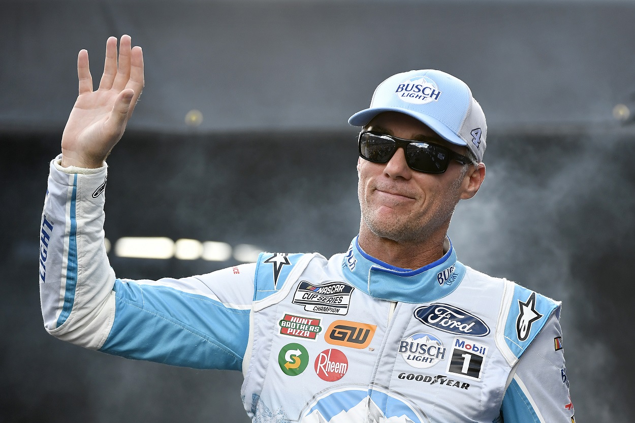 Kevin Harvick ahead of the 2022 NASCAR Cup Series Cook Out Southern 500