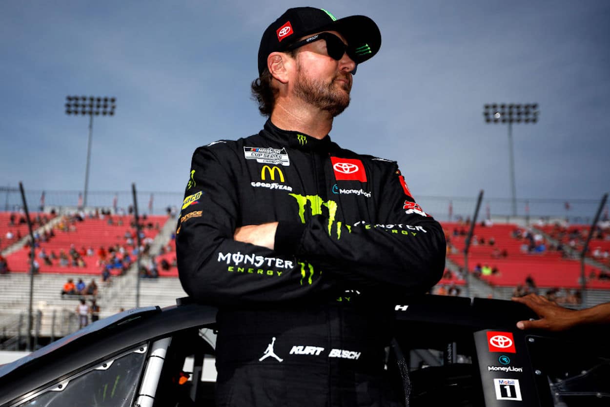 Kurt Busch ahead of Enjoy Illinois 300