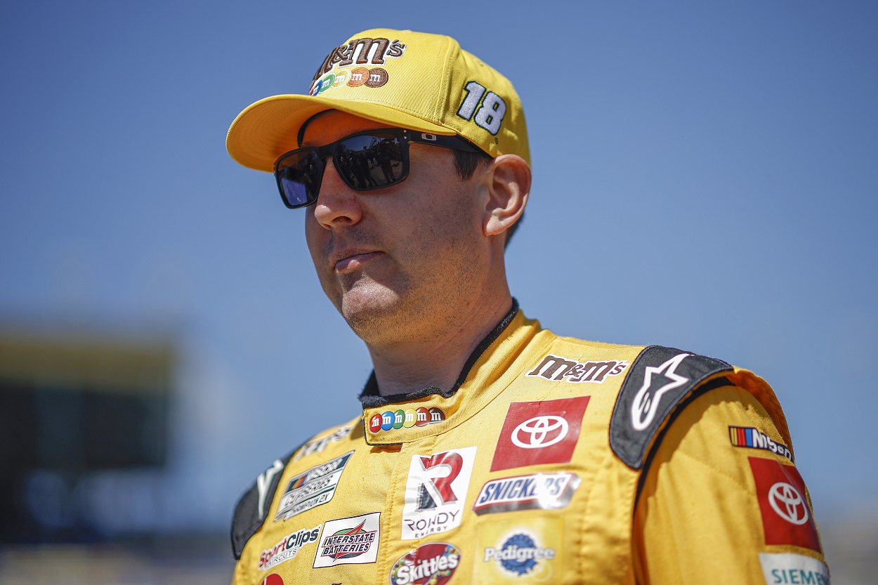 Kyle Busch ahead of the NASCAR Cup Series Hollywood Casino 400