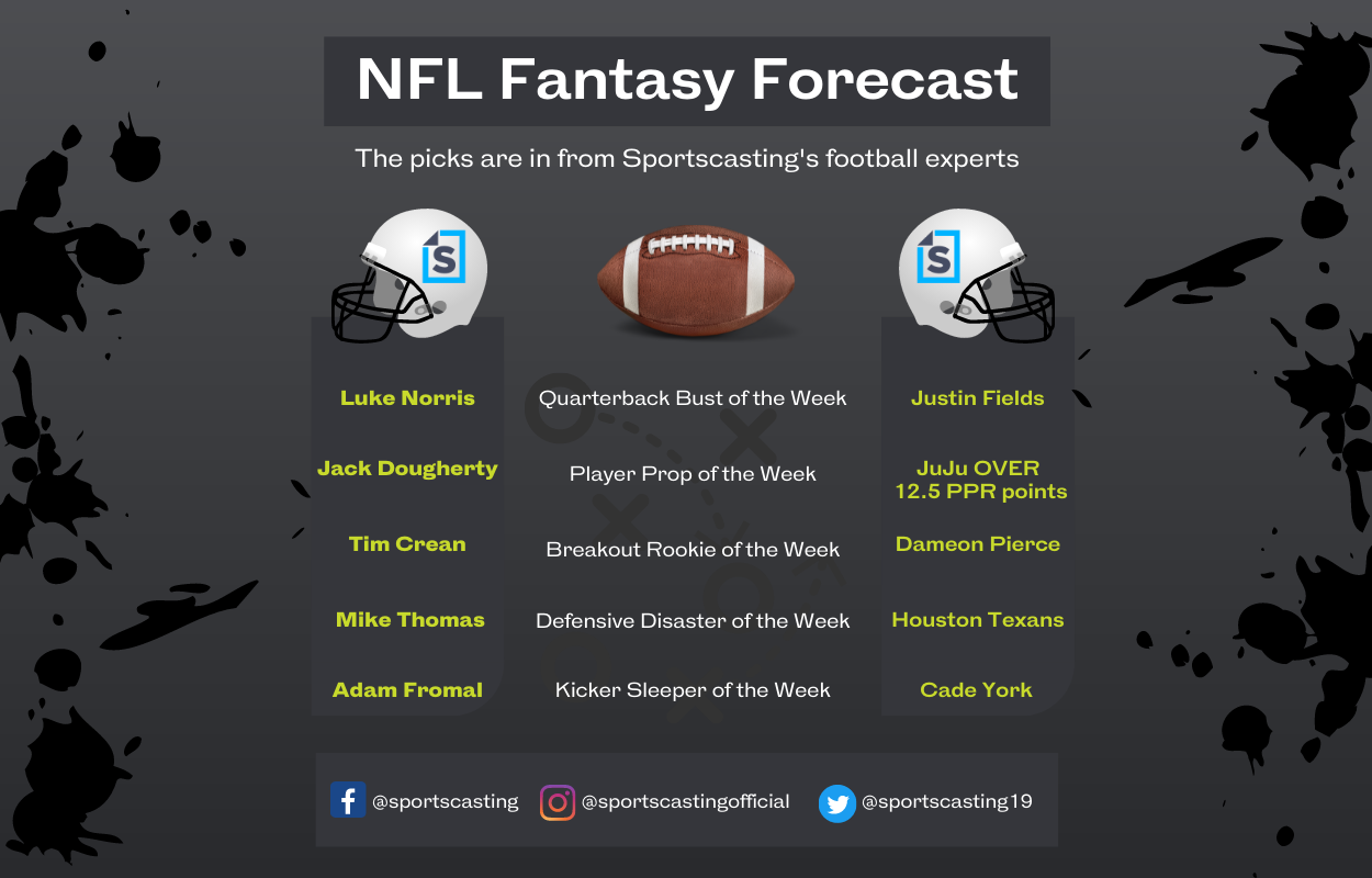 NFL Fantasy Forecast Week 1: Busts, Breakouts, Sleepers, and More