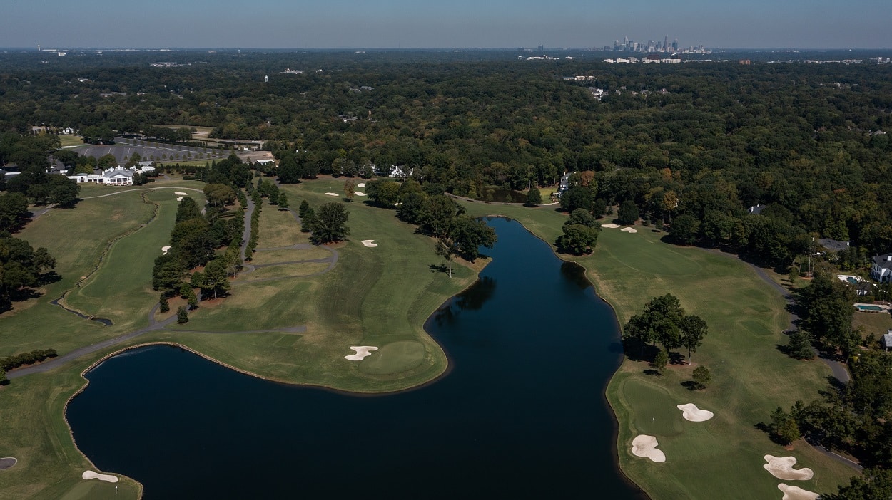 An overview of Quail Hollow Club