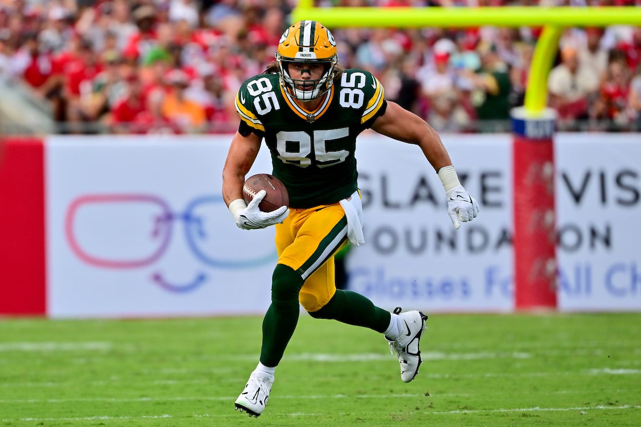 Green Bay Packers tight end Robert Tonyan