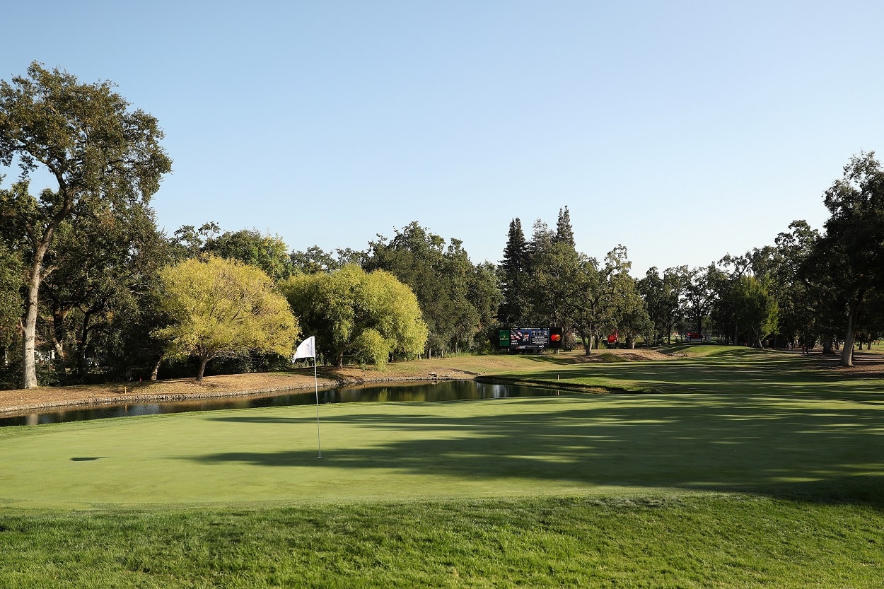 A view of the 15th hole at Silverado Resort and Spa