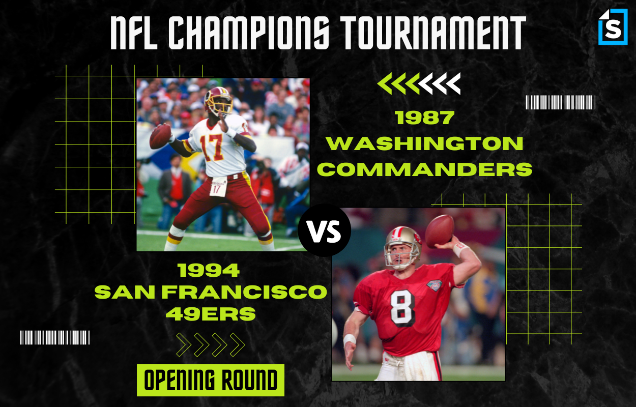 Super Bowl Tournament 1987 Washington Commanders vs. 1994 San Francisco 49ers