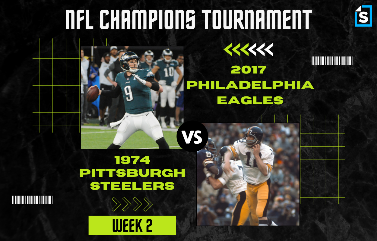 Super Bowl Tournament 2017 Philadelphia Eagles vs. 1974 Pittsburgh Steelers