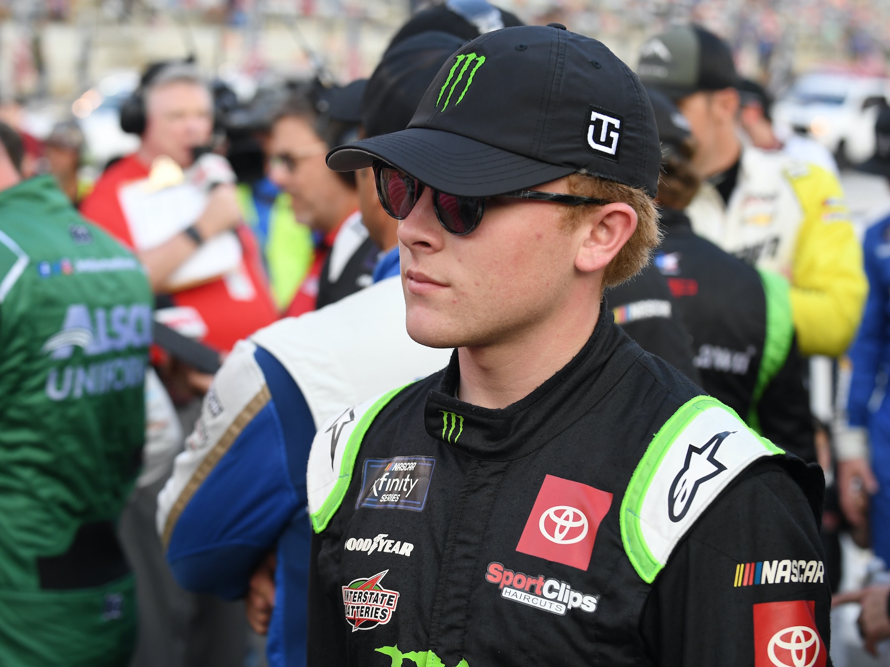 Ty Gibbs before race at Bristol