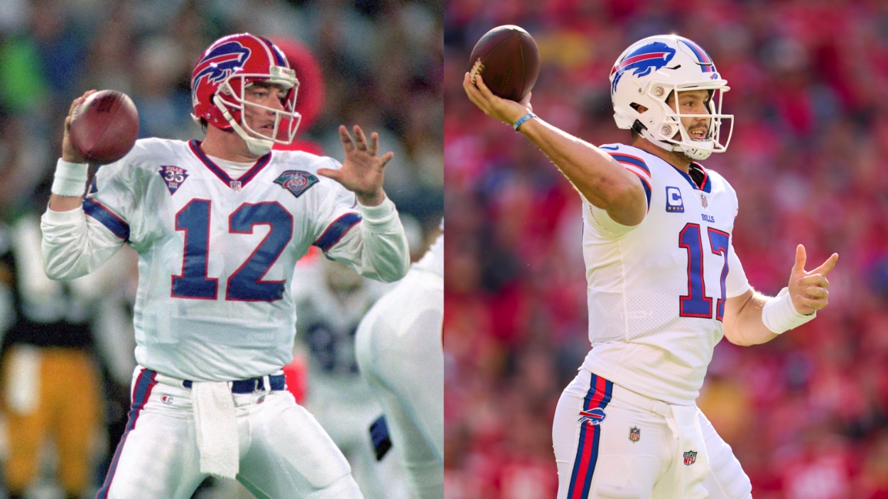 Best Bills QB, Jim Kelly, Josh Allen, Buffalo Bills