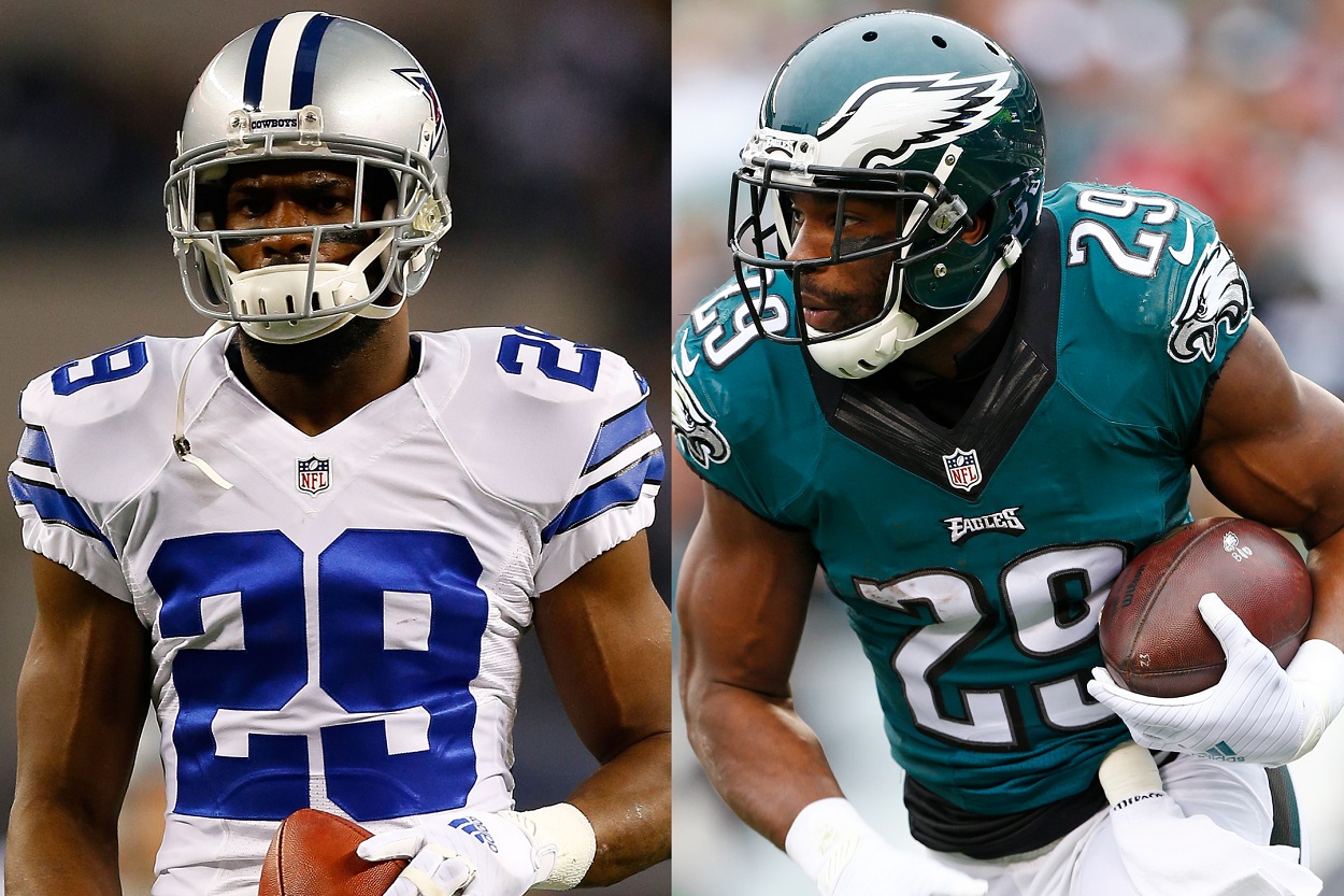 DeMarco Murray with the Dallas Cowboys and Philadelphia Eagles