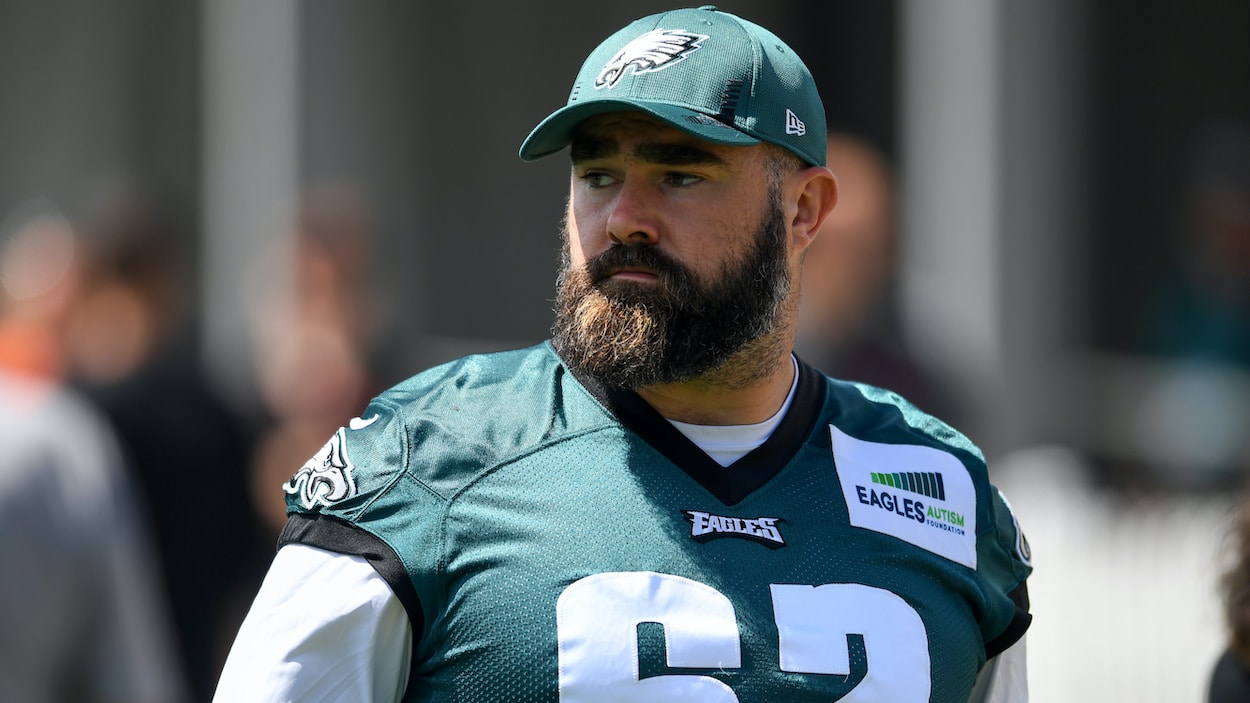 Jason Kelce of the Philadelphia Eagles.