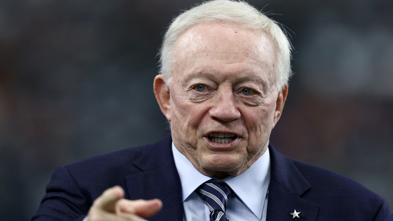 Dallas Cowboys owner Jerry Jones.