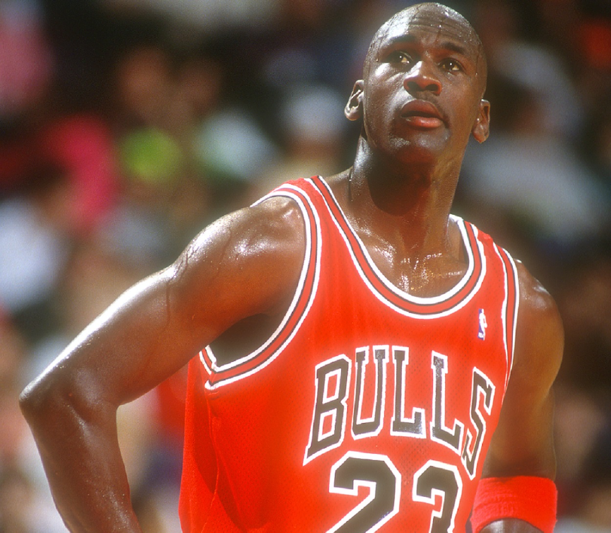Michael Jordan with the Chicago Bulls in November 1990