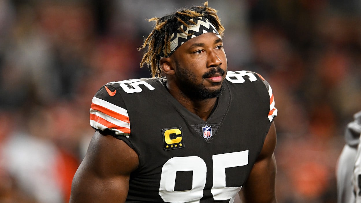 Myles Garrett of the Cleveland Browns.