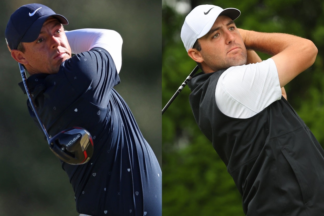 Rory McIlroy and Scottie Scheffler