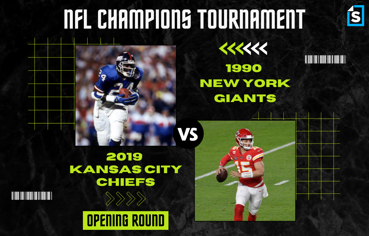 Super Bowl Tournament 1990 New York Giants vs. 2019 Kansas City Chiefs