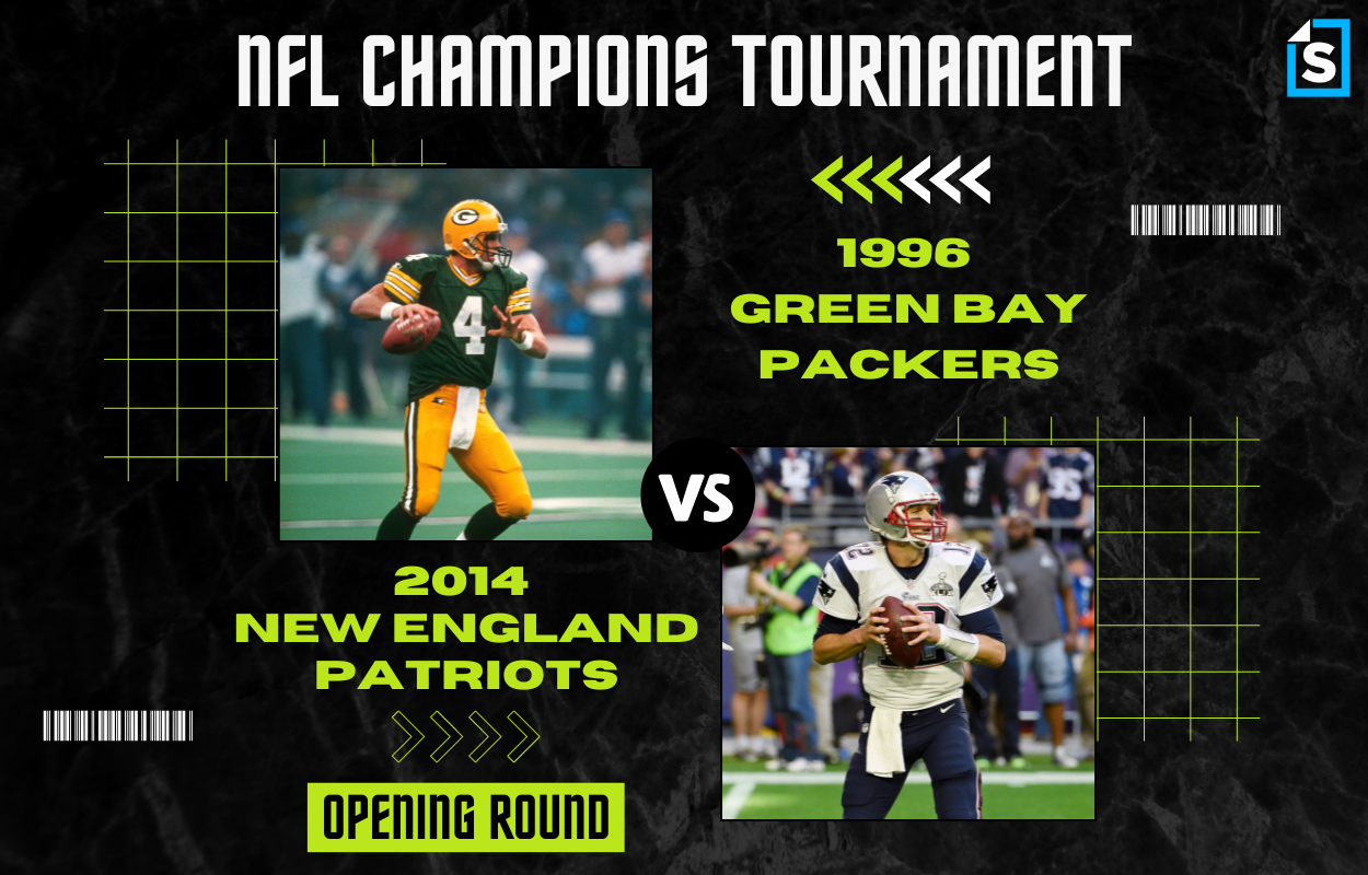 Super Bowl Tournament 1996 Green Bay Packers vs. 2014 New England Patriots