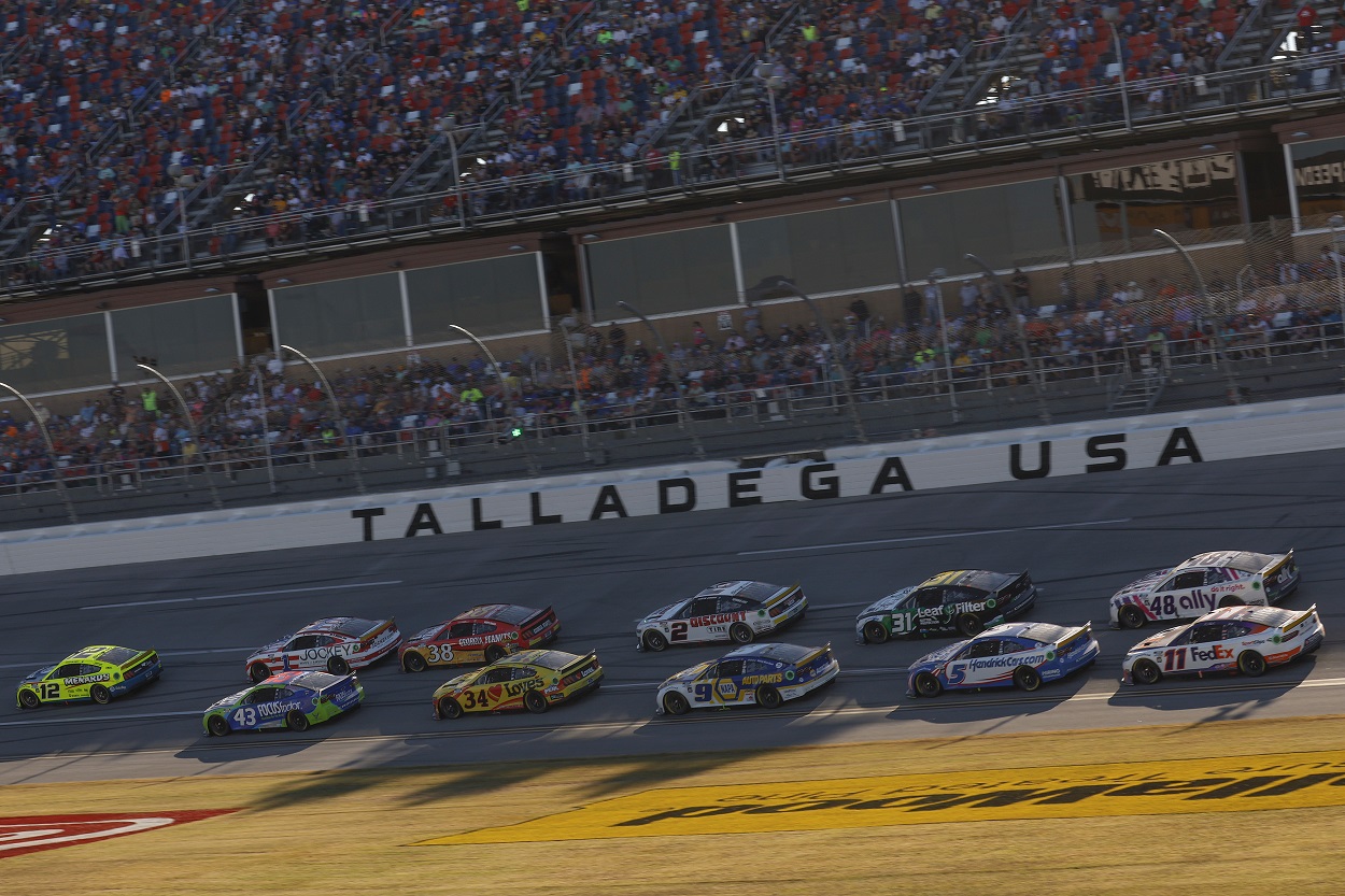 An overview of the 2022 NASCAR Playoffs race at Talladega Superspeedway