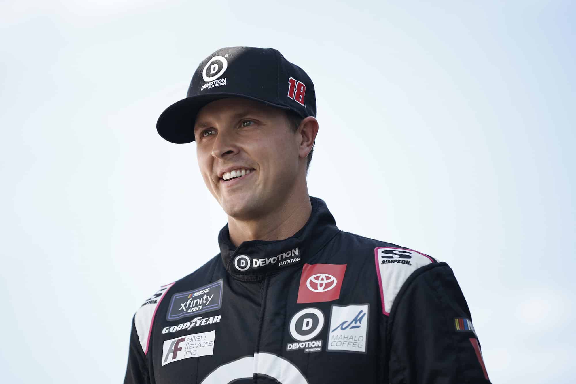 Trevor Bayne before race