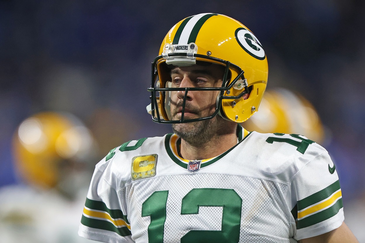 2022 NFL -- Aaron Rodgers Green Bay Packers