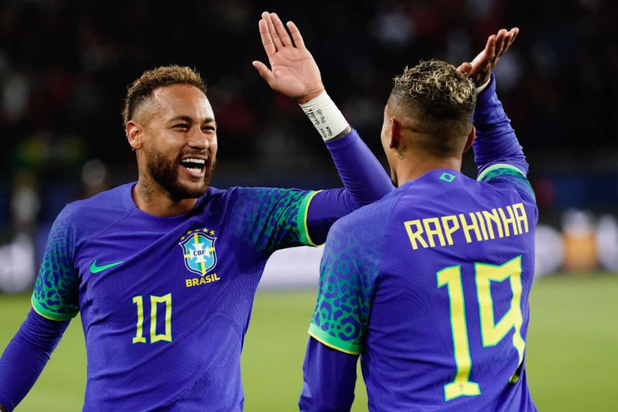 Neymar, Richarlison, Raphinha and the Brazil forwards battling for