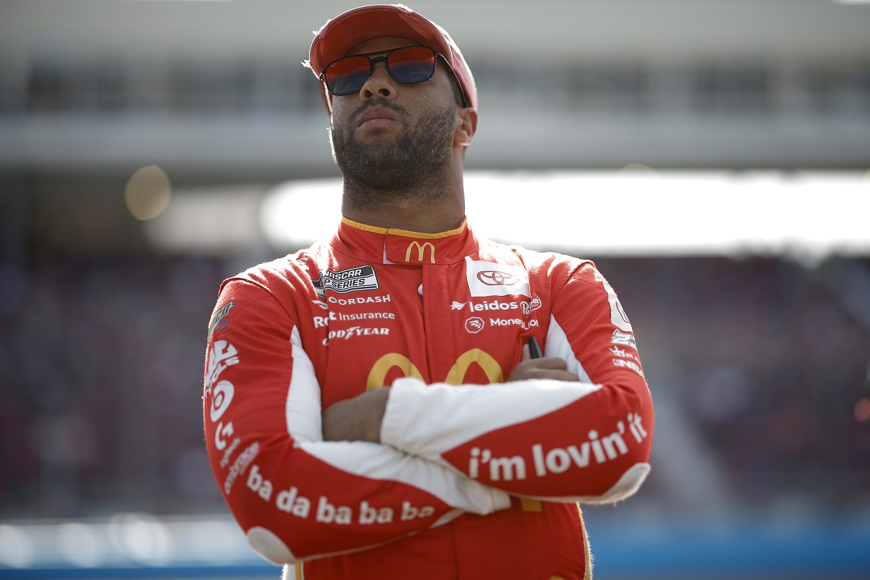 Bubba Wallace ahead of the 2022 NASCAR Cup Series championship race at Phoenix Raceway