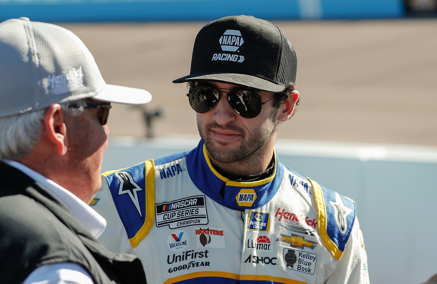 Chase Elliott looks on before the NASCAR Cup Series Championship Race on Nov. 6, 2022, at Phoenix Raceway in Avondale, Arizona. | Kevin Abele/Icon Sportswire via Getty Images