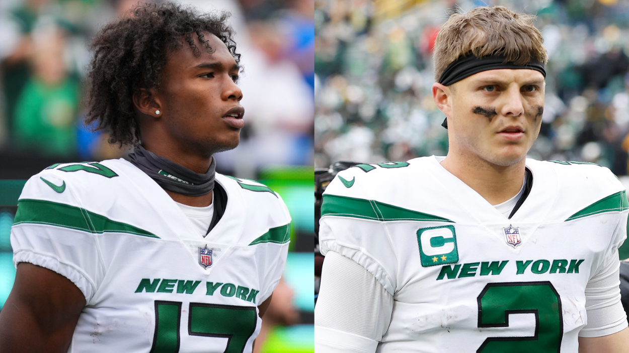 Jets Rookie Garrett Wilson Proves He’s a Leader and Zach Wilson Is Not