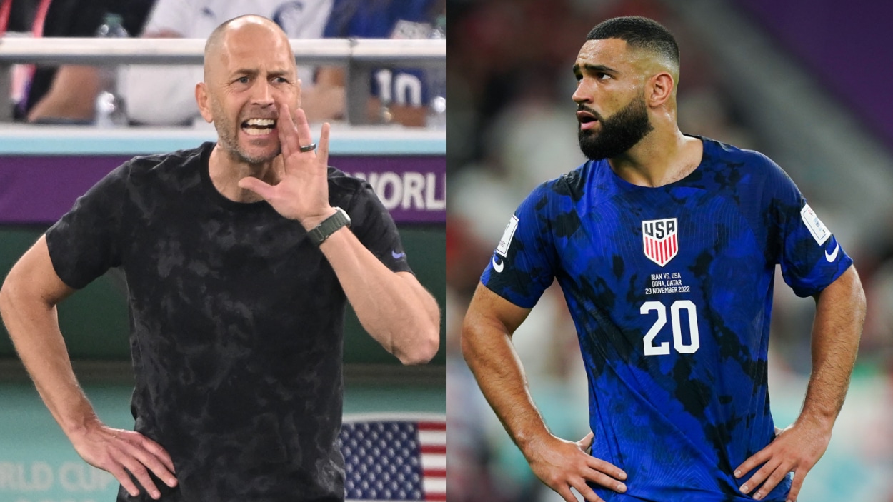 USMNT World Cup Gregg Berhalter Cameron Carter-Vickers.