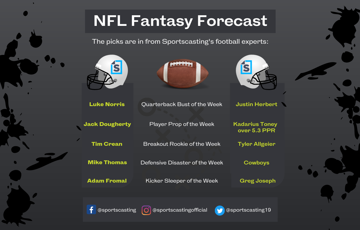 NFL Fantasy Forecast Week 11: Busts, Breakouts, Sleepers, and More