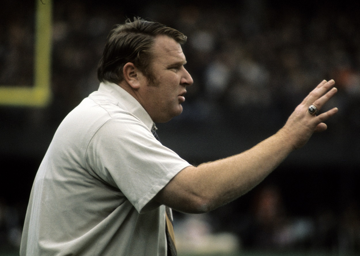 Did John Madden Ever Coach an NFL Game on Thanksgiving Day?