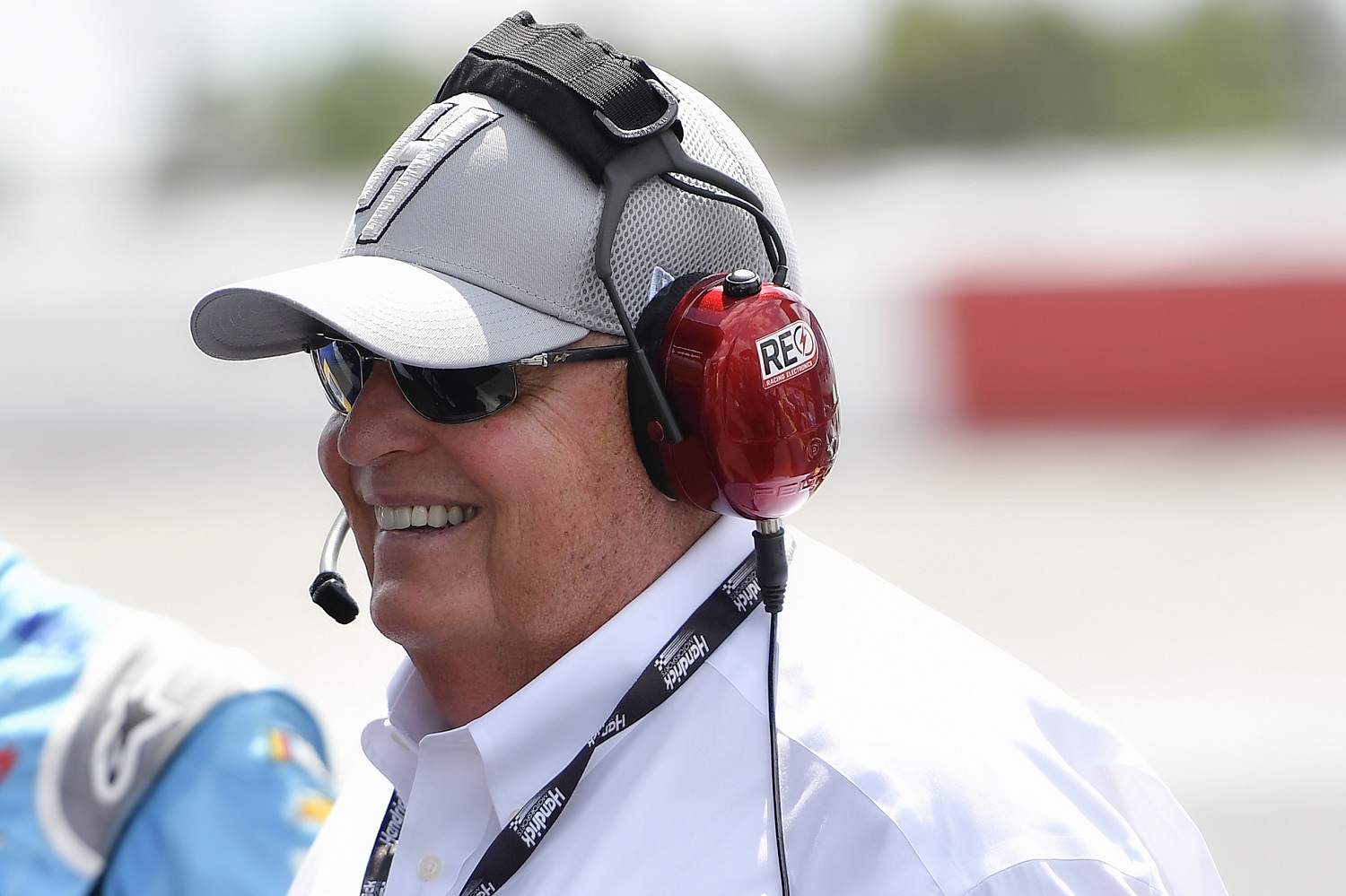NASCAR Hall of Famer and HMS team owner Rick Hendrick looks on during practice for the NASCAR Cup Series Cook Out Southern 500 at Darlington Raceway on Sept. 3, 2022, in Darlington, South Carolina.