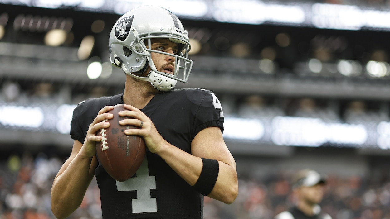 Derek Carr of the Las Vegas Raiders, Derek Carr contract