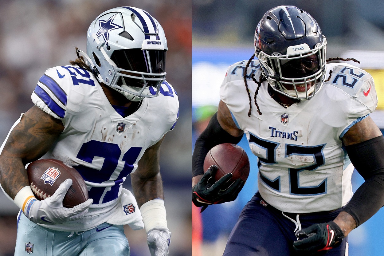 It May Surprise Some to Know Ezekiel Elliott Has More Yards Than Derrick Henry Since Both Were Drafted in 2016