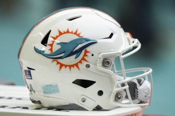 Miami Dolphins helmet