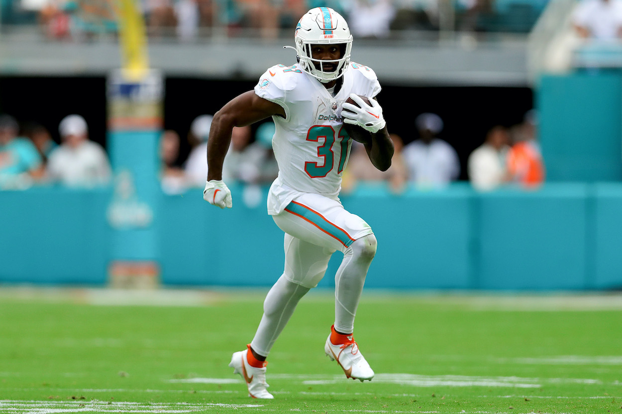 Dolphins vs. Patriots Player Prop Bets for Sunday Night Football: Raheem  Mostert, Rhamondre Stevenson, and Jaylen Waddle Are Guys To Target