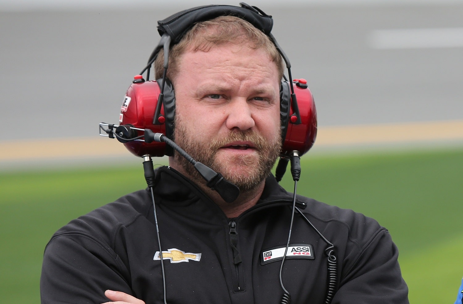 Chad Johnston during qualifying for the Monster Energy Daytona 500 on Feb. 10, 2019.