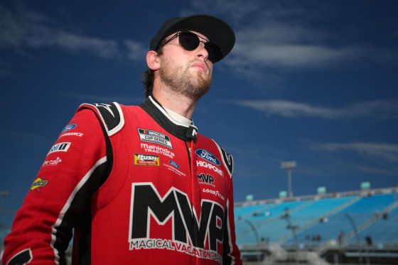 Chase Briscoe ahead of the NASCAR Cup Series Dixie Vodka 400.