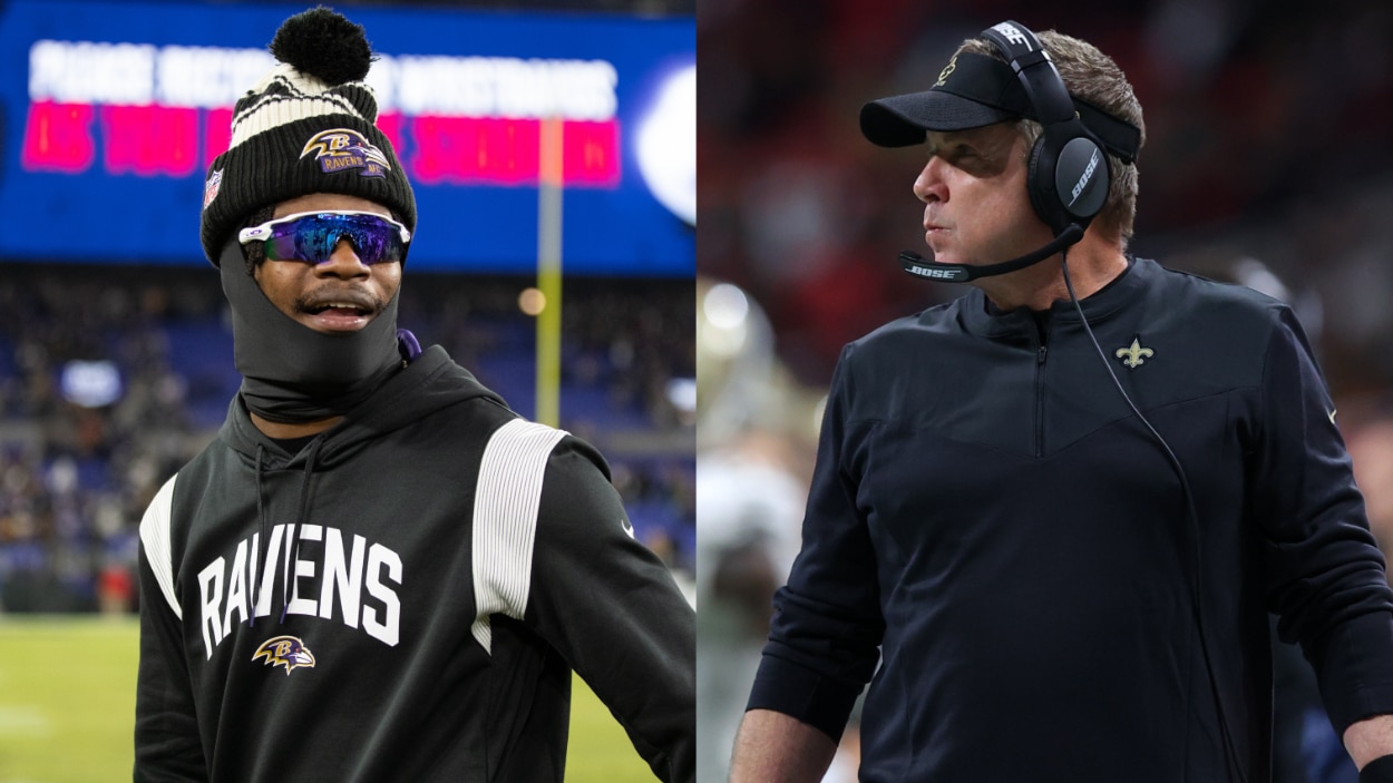 Lamar Jackson injury, Baltimore Ravens, Lamar Jackson, Sean Payton