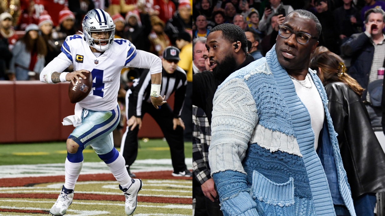 Shannon Sharpe, Dak Prescott, Dallas Cowboys, Skip Bayless